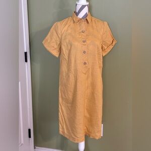 J Jill love linen lagenlook shirt dress